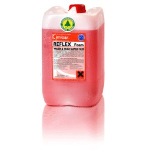 Reflex wash and wax foam