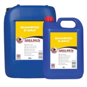 Car shampoo en wax